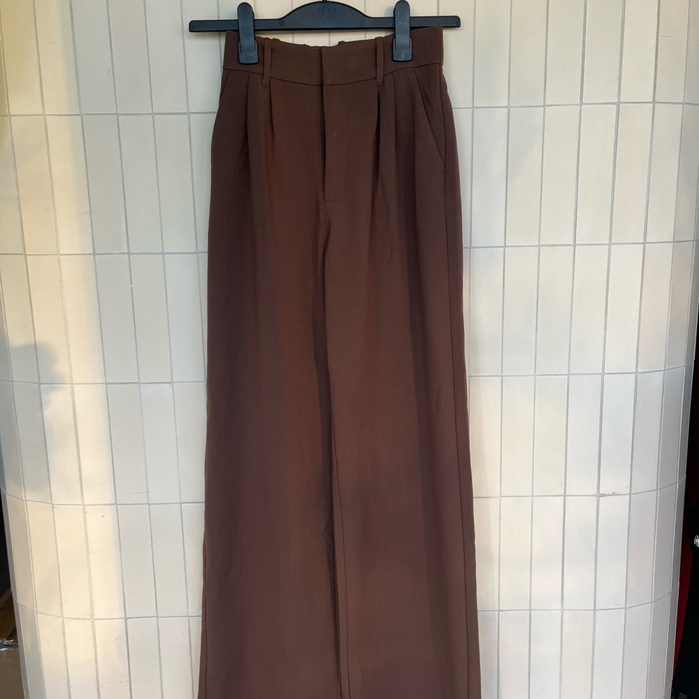 High waisted Tailored trousers